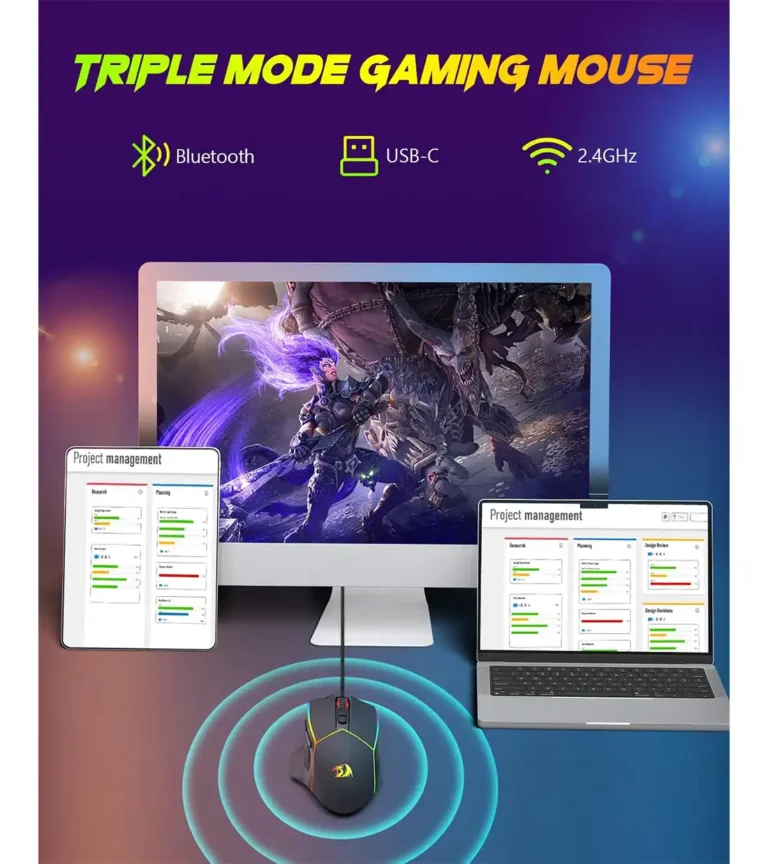 موسRedragon AXE PRO M814