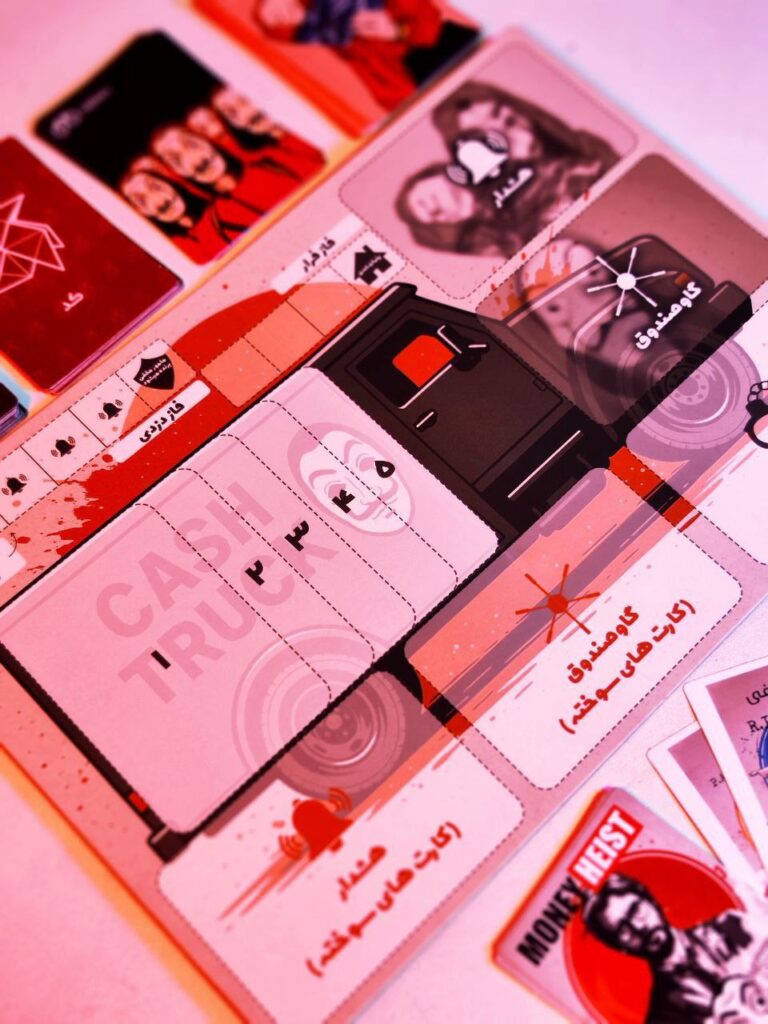 بردگیم سرقت پول Money Heist