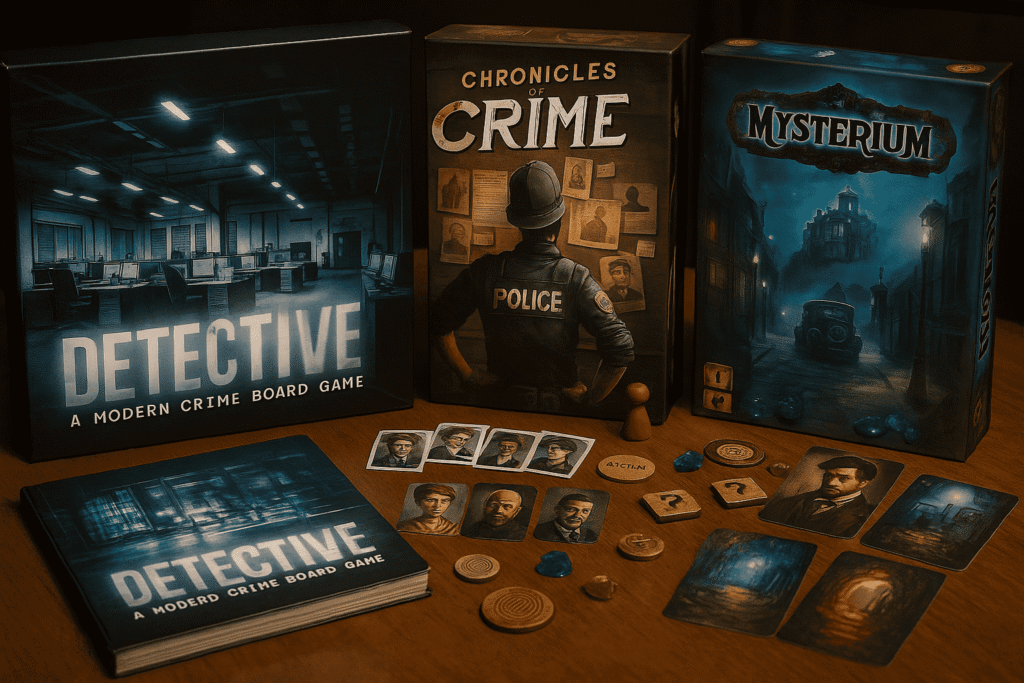 بهترین برد گیم‌های معمایی برای عاشقان رمز و راز