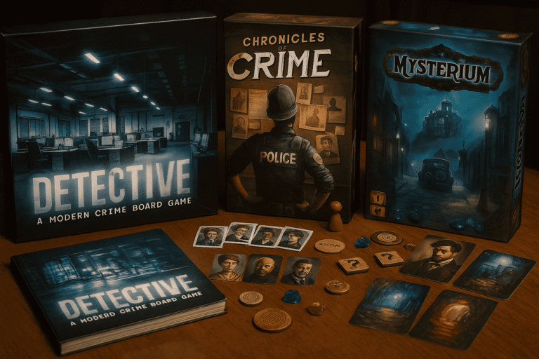 بهترین برد گیم‌های معمایی برای عاشقان رمز و راز