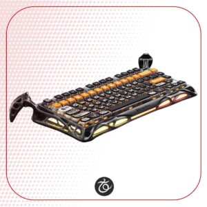 کیبورد مکانیکال  Gravastar Mercury K1Pro Cyberflare 