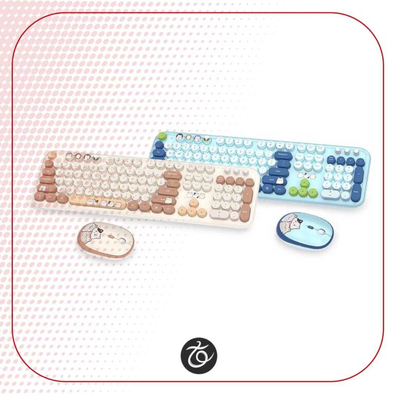 کیبورد وموس بیسیم Mofii Silly Cat