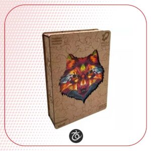 پازل چوبی گرگ جادویی