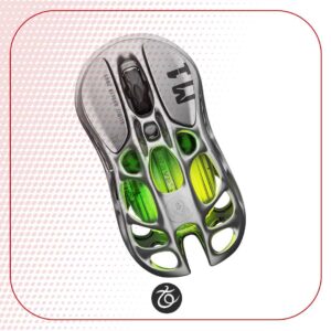 موس گیمینگ Gravastar  Mercury M1PRO Gunmetal Gray