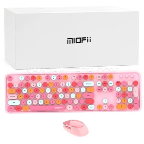کیبورد وموس بیسیم Mofii SweetColorful