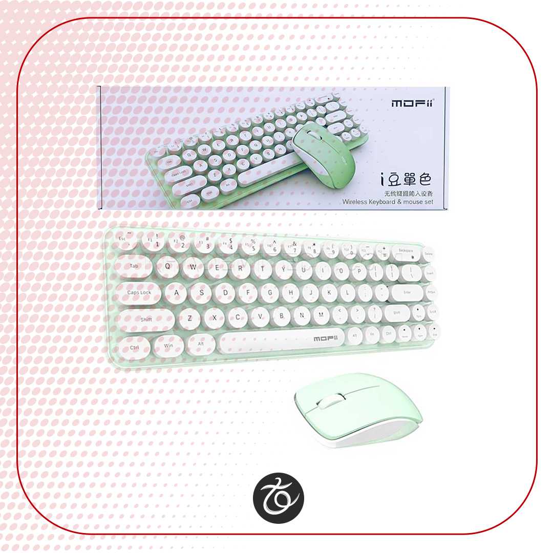 کیبورد و موس بی‌سیمMOFII BEANPURE